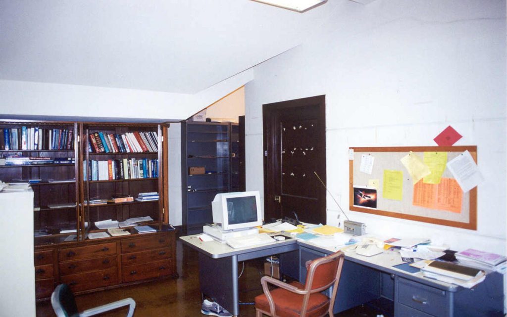 J. Robert Oppenheimer once occupied this office at Berkeley
